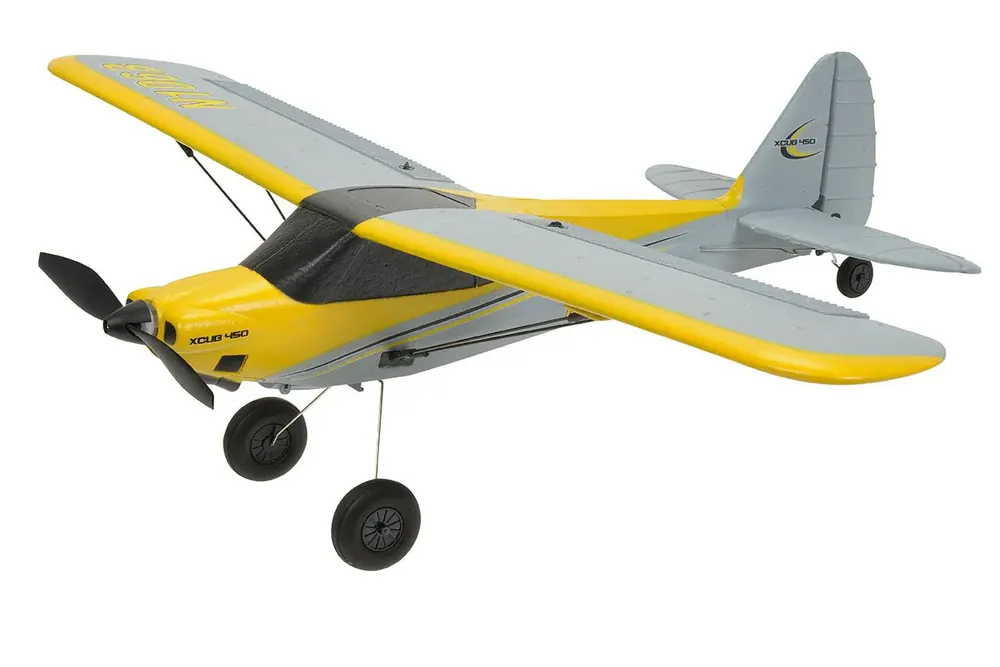EZ-Wings Mini Cub RTF - 450mm - Geel/Grijs - Incl. 2 accu‘s Beste Prijs