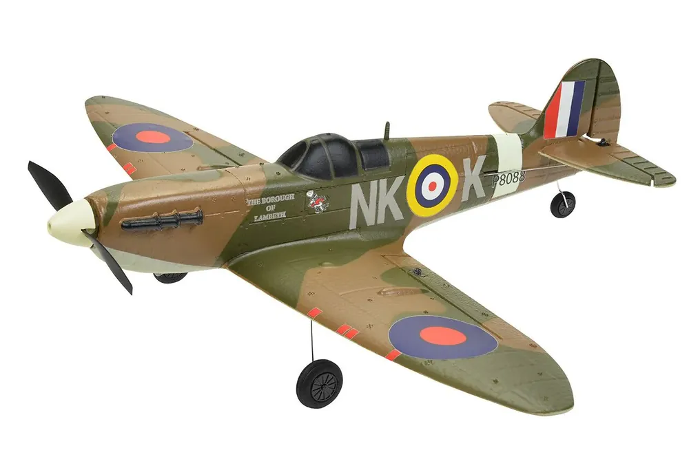 Lage Kosten EZ-Wings Mini Spitfire MK II RTF - 450mm - Incl. 2 accu‘s