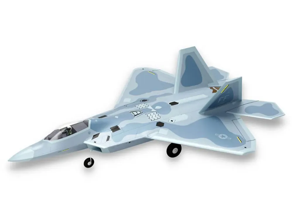 Dagaanbieding XFLY Twin 40mm F-22 EDF 702mm Jet PNP