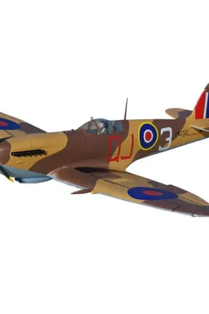 Shop Nu XFLY Supermarine spitfire MKIX Bruine 1200mm PNP - Zonder landingsgestel
