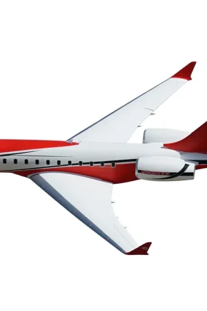 Weekendaanbieding XFLY Twin 40mm J-45 EDF Business Jet PNP - Rood