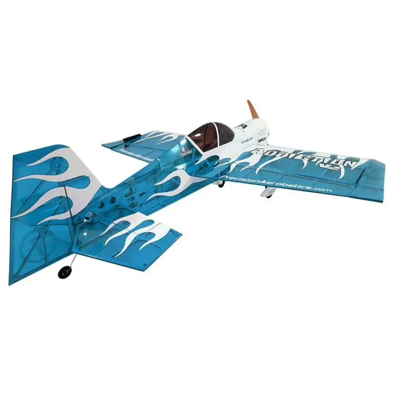 Precision Aerobatics Addiction V4 - Blauw - Kit Laatste Kans