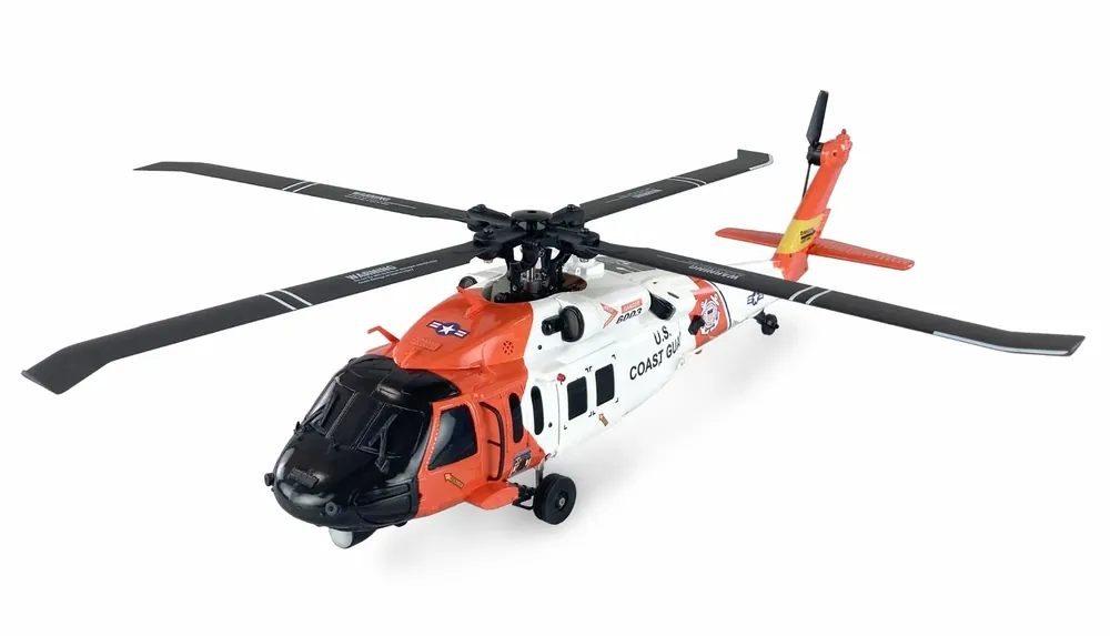 Uitverkoop Amewi UH60 Black Hawk Coastguard 6-Kanaals helikopter RTF