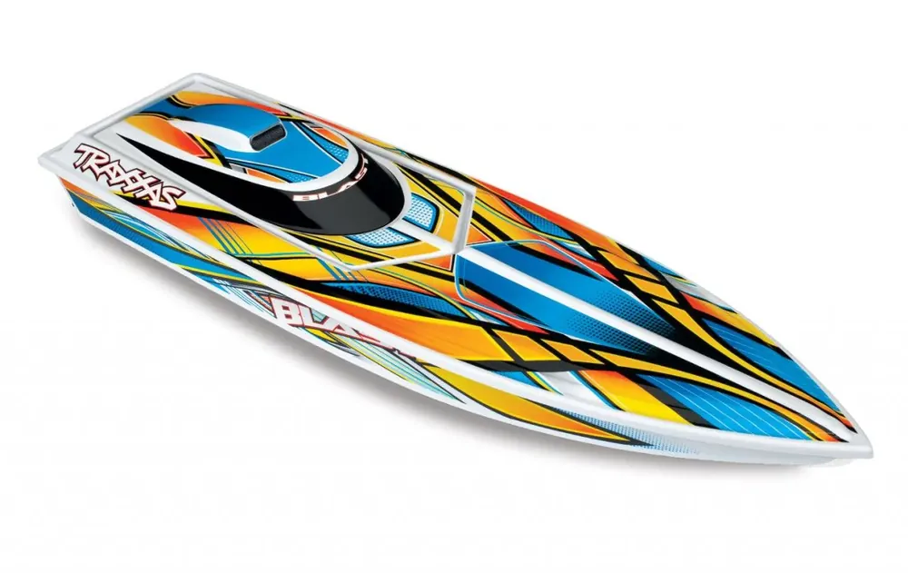 Traxxas Blast electro boot RTR - Oranje Dagaanbieding