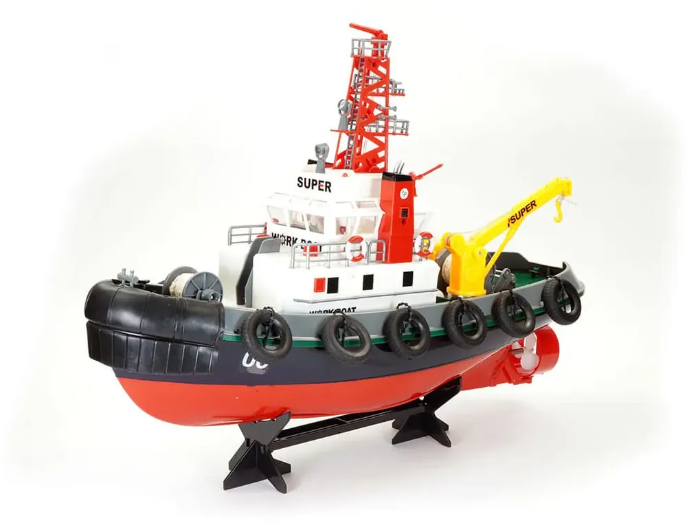 Meest Verkocht Heng Long Tug Work Boat 5CH 2.4 Ghz met waterkanon