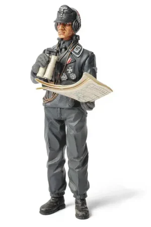 Torro 1/16 figuur Obersturmführer commandant Gerhardt Bergmann Hoge Kwaliteit
