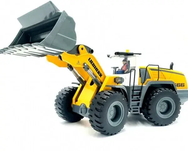 Lage Prijs Liebherr L 566 Pro 1/14 Metalen Wheelloader