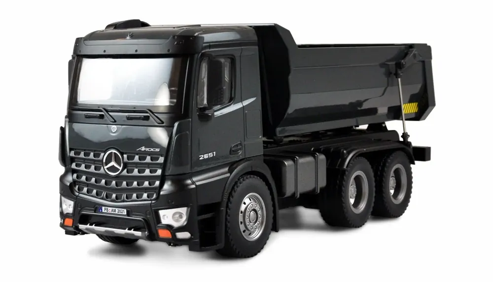 Gratis Retour Amewi Mercedes Arocs 6x4 Special Metal Edition Grijs