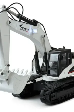 Betaalbaar Amewi G704E Volledig metalen graafmachine 1 14 RTR - Wit