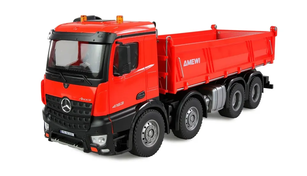 Veilige Betaling Amewi 1/18 Mercedes Arocs 8x4 RTR - Rood