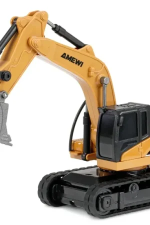 Veilige Betaling Amewi - 1/64 Mini Metalen Graafmachine