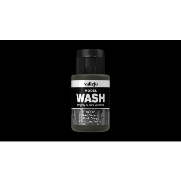 Seizoensaanbieding WASH Donker Grijs 35ml Vallejo 76517