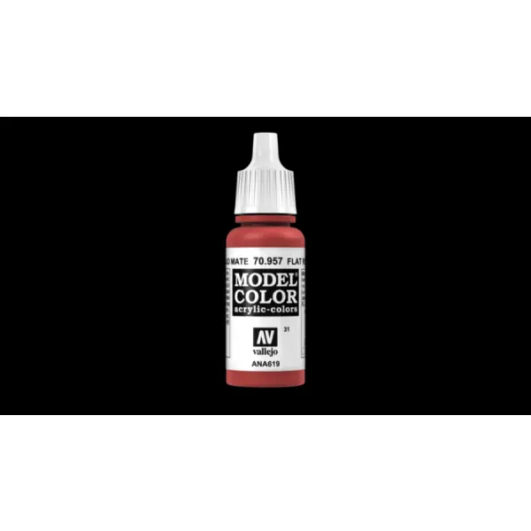 Direct Verzonden Flat Red (039) Vallejo 70957