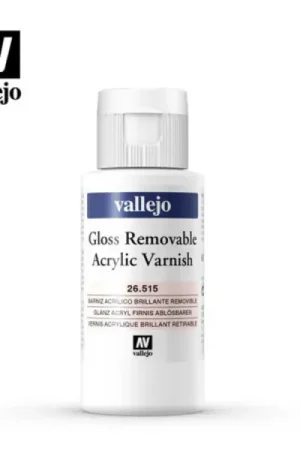 Bestseller Gloss Varnish Removable 60ml - Vallejo 26515 Vallejo 26515