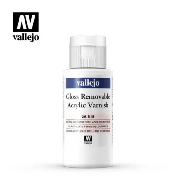 Bestseller Gloss Varnish Removable 60ml - Vallejo 26515 Vallejo 26515