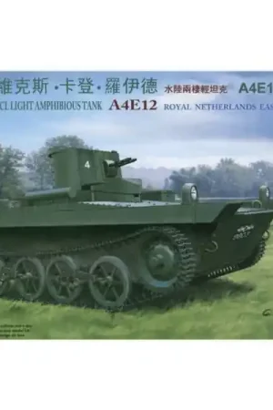 1/35 KNIL VCL Light Amph. Tank A4E12, Royal Netherlands East Indies Army CV35003 Gecertificeerd