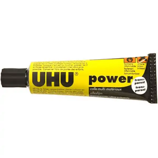 UHU Power Transparante Alleslijm, tube 42 gram UHU Lijmen 40485 Superprijs