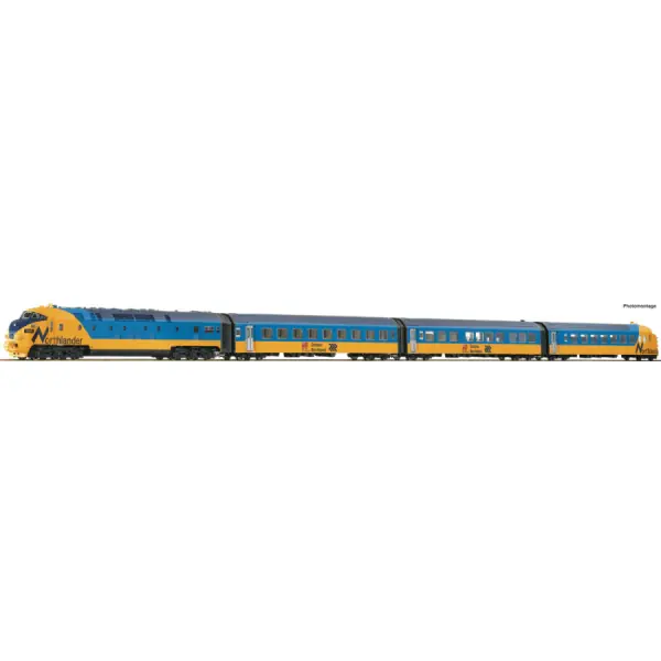 Roco 72066 H0 ONTC Diesel Treinstel “Northlander” Laatste Kans