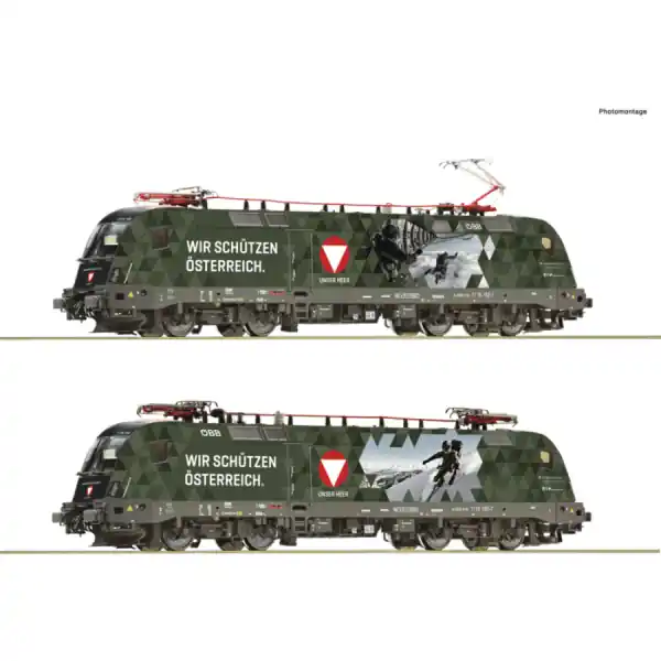 Roco 78492 H0 ÖBB E-Lok 1116 182-7 “Bundesheer” Korting