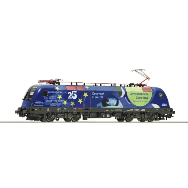 Roco 70501 H0 ÖBB E-Lok 1116 276-7 “25 years of Austria in the EU” Veilige Betaling