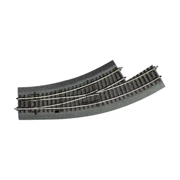 Betrouwbaar Roco 42556 H0 Roco-Line boogwissel links BWl2/3 handbediend, R2 R358mm 30° (zachte grindbedding)