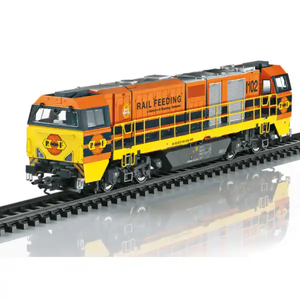 Trix 25297 OUTLET - H0 RRF Dieselloc Vossloh G 2000 "Rotterdam Railfeeding" Betaalbaar