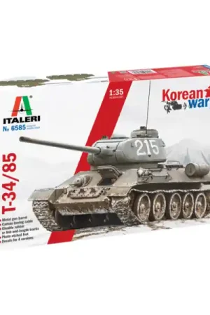 Bestseller 1/35 T-34/85 Tank Korean War Italeri 6585