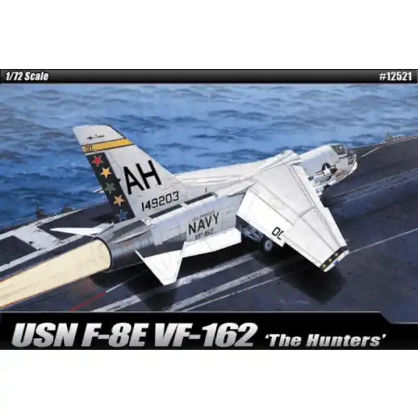 Premium 1/72 USN F-8E VF-162 Academy 12521