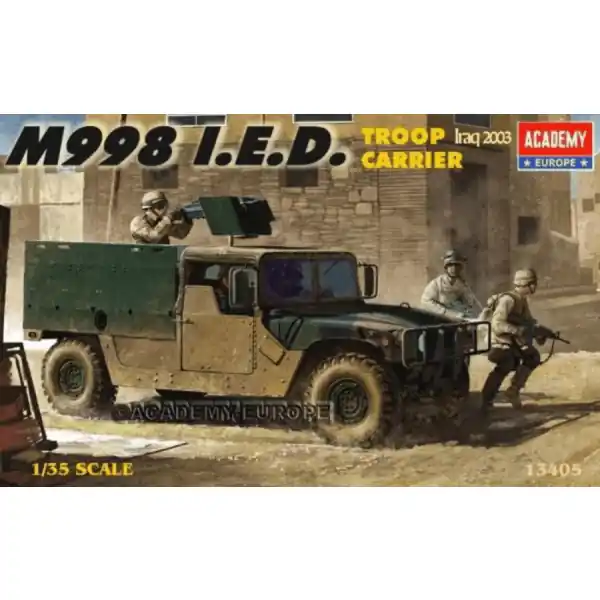 1/35 M998 I.E.D. Troop Carrier Iraq 2003 Academy 13405 Premium
