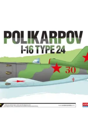 1/48 Polikarpov I-16 Type 24 Academy 12314 Meest Verkocht
