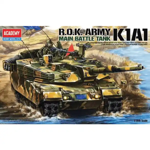 Hete Deal 1/35 R.O.K. Army K1A1 MBT Academy 13215