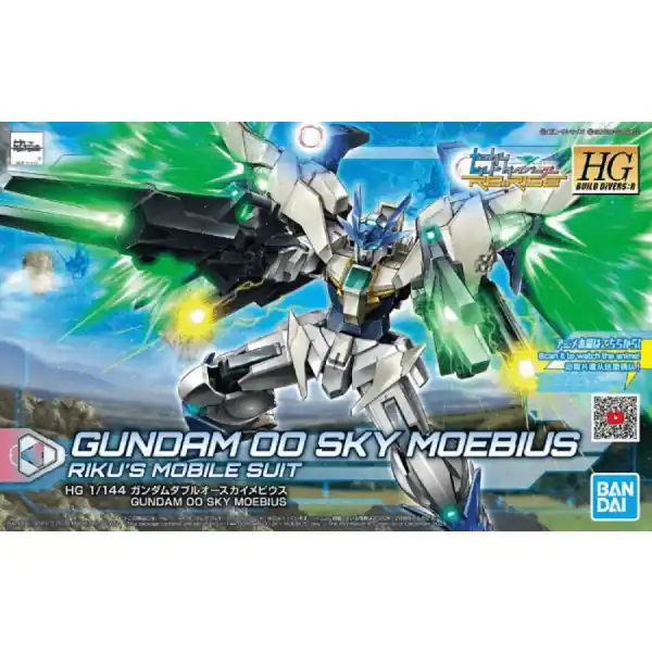 Express Levering HGBDR Gundam 00 Sky Moebius BANDAI 60758