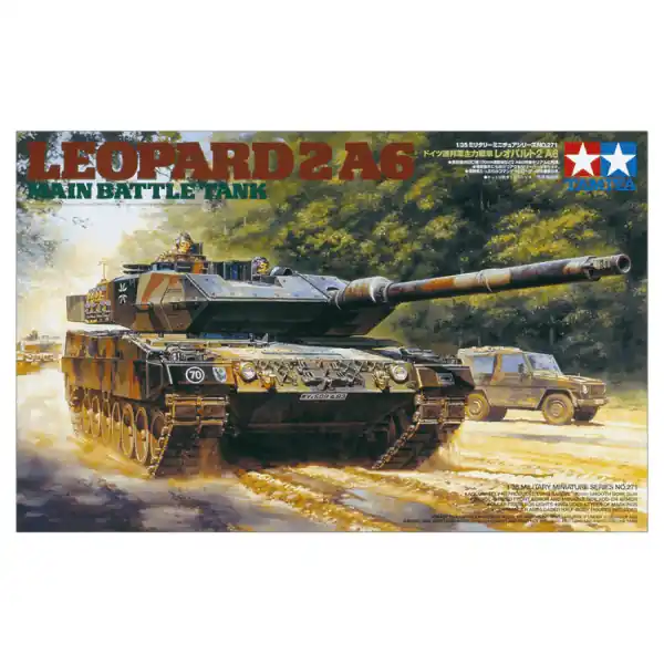 Merkproduct 1/35 Leopard 2A6 Main Battle Tank Tamiya 35271