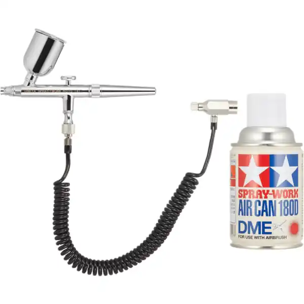 Rechtstreeks Van De Fabrikant HG Single Airbrush Set 180D Tamiya 74525