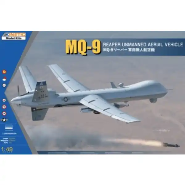 1/48 NL MQ-9 REAPER w/GBU-12 Kitty Hawk 48067 Shop Nu
