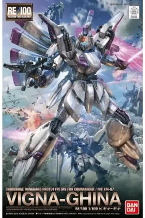 1/100 RE XM-07 Vigna-Ghin BANDAI 25768 Gereduceerde Prijs