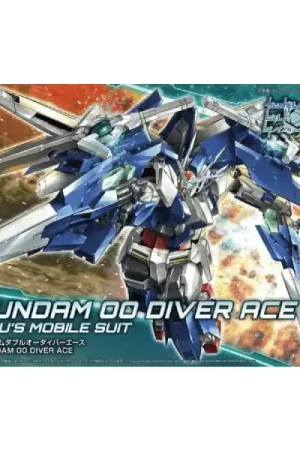 Beperkte Voorraad HGBD GN-0000DVR/A Gundam 00 Diver Ace BANDAI 25756