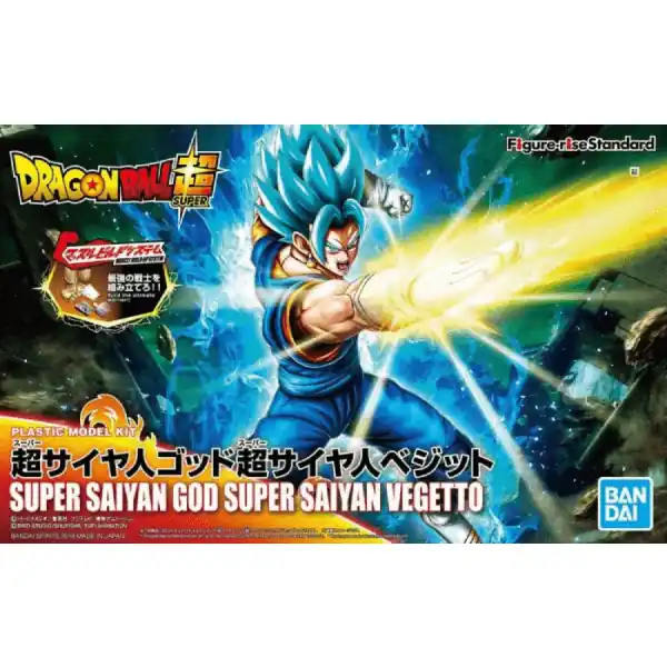 Weekendaanbieding Figure-Rise Standard Super Saiyan God Super Saiyan Vegetto BANDAI 55591