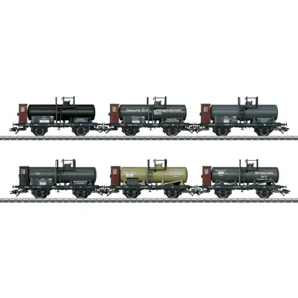 Marklin 46084 H0 Set Ketelwagens tijdperk I, 6-delig Veilige Betaling