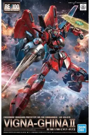 Beperkte Voorraad 1/100 RE XM-07B Vigna-Ghina II BANDAI 57616