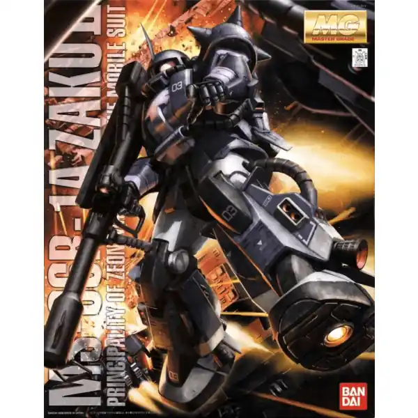 Tijdelijk Beschikbaar MG MS-06R-1A Zaku II (Black Tri-Stars) Ver.2.0 BANDAI 52373