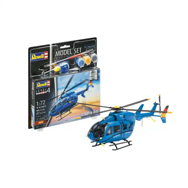 1/72 Eurokopter EC 145 "Builders‘ Choice", Model Set Revell 63877 Rechtstreeks Van De Fabrikant