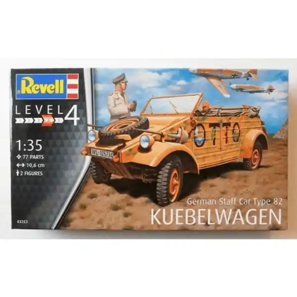 1/35 German Staff Car Type 82 Kuebelwagen Revell 03253 Alleen Vandaag