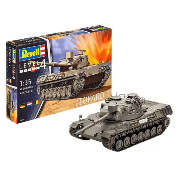 1/35 NL Leopard 1 Revell 03240 Alleen Vandaag