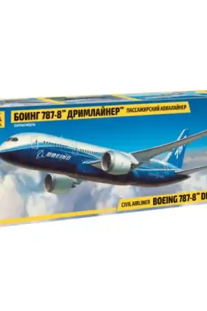1/144 Boeing 787-8 "Dreamliner" Civil Airliner Zvezda 7008 Nieuw