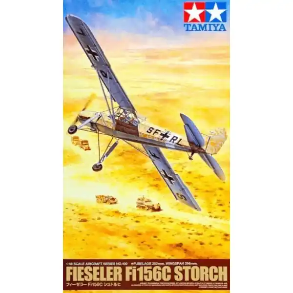 Laatste Versie 1/48 German Fieseler FIL156C Storch WWII Tamiya 61100