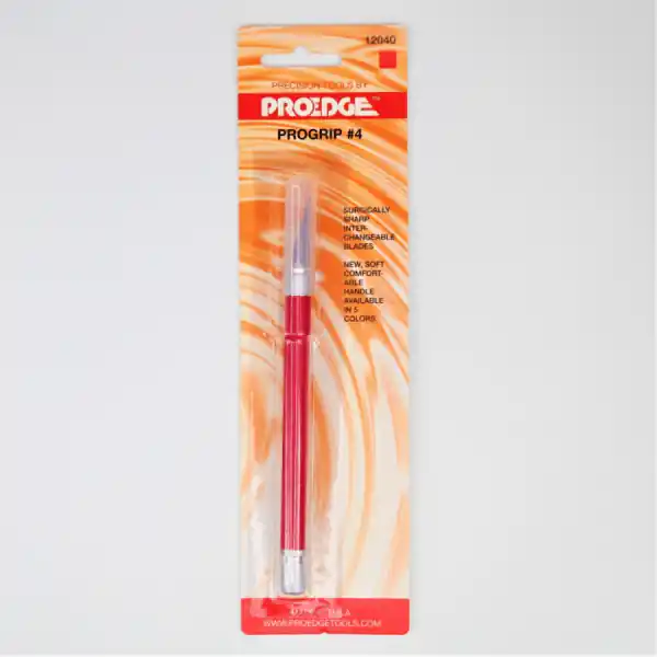 Must-Have Progrip "Pro 4" Precision Knife Red - Smalle Houder Proedge 12040