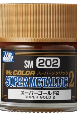 Weekendaanbieding Mr. Color (SM) Super Fine Gold 2 10ml Mr. Hobby SM202