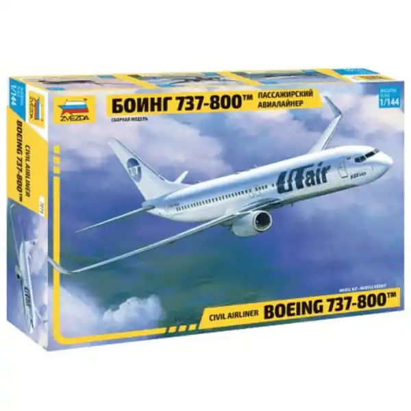 1/144 Boeing 737-800 Civil Airliner Zvezda 7019 Speciale Aanbieding