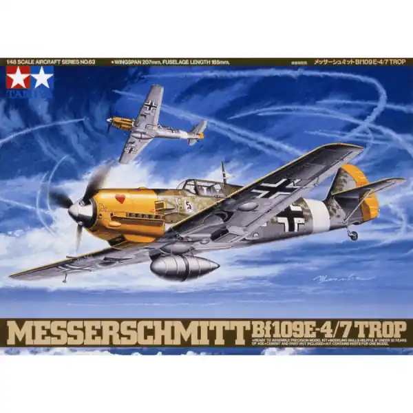 1/48 Messerschmitt Bf 109 E-4/7 Trop Tamiya 61063 Veilige Betaling